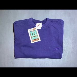 NWT Speedo | Tee Shirt | Size L | Dark Blue | Short Sleeve